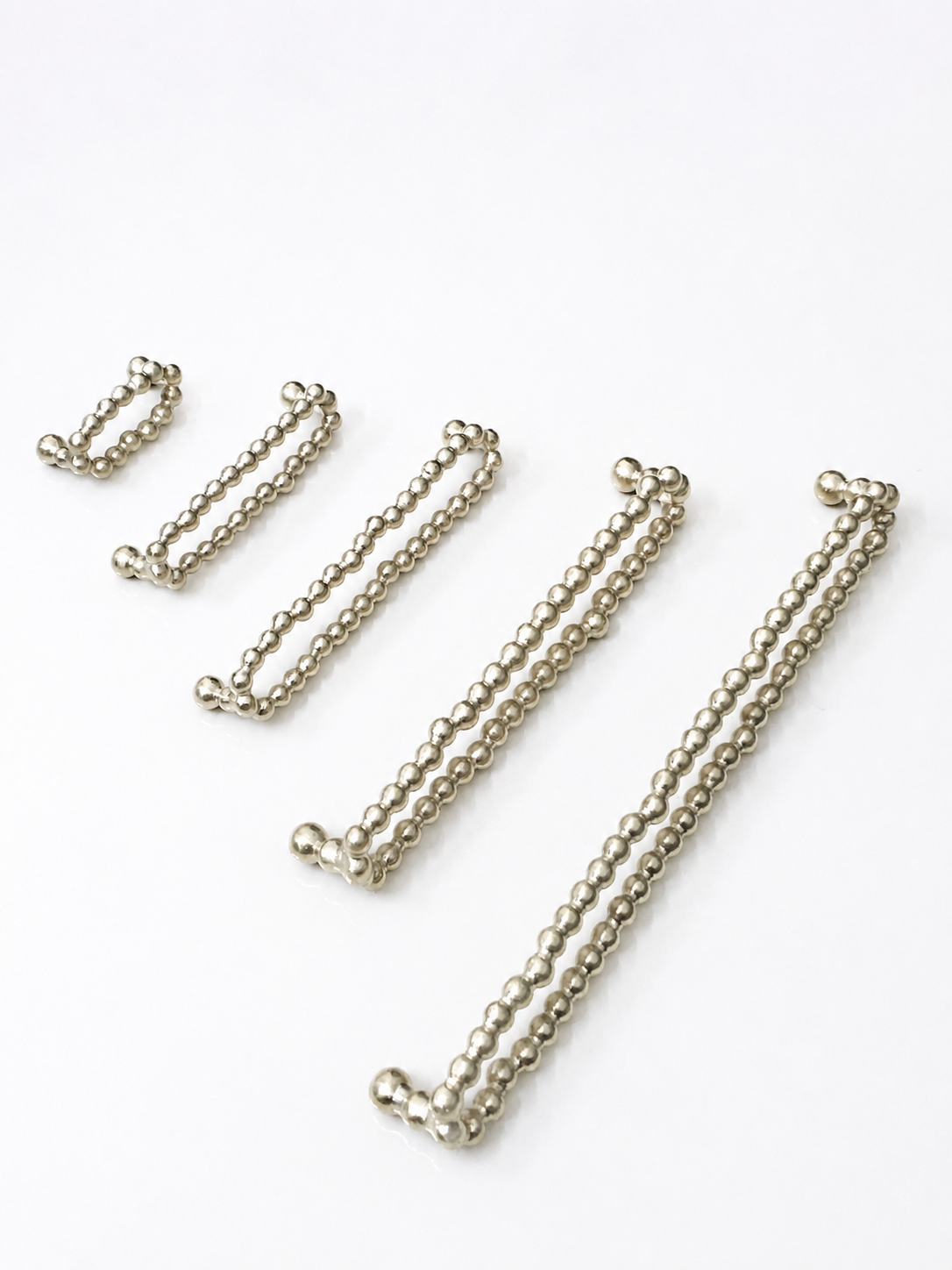 LUXURY PEARL SOLID BRASS DRAWER & CABINET PULL F133-F138