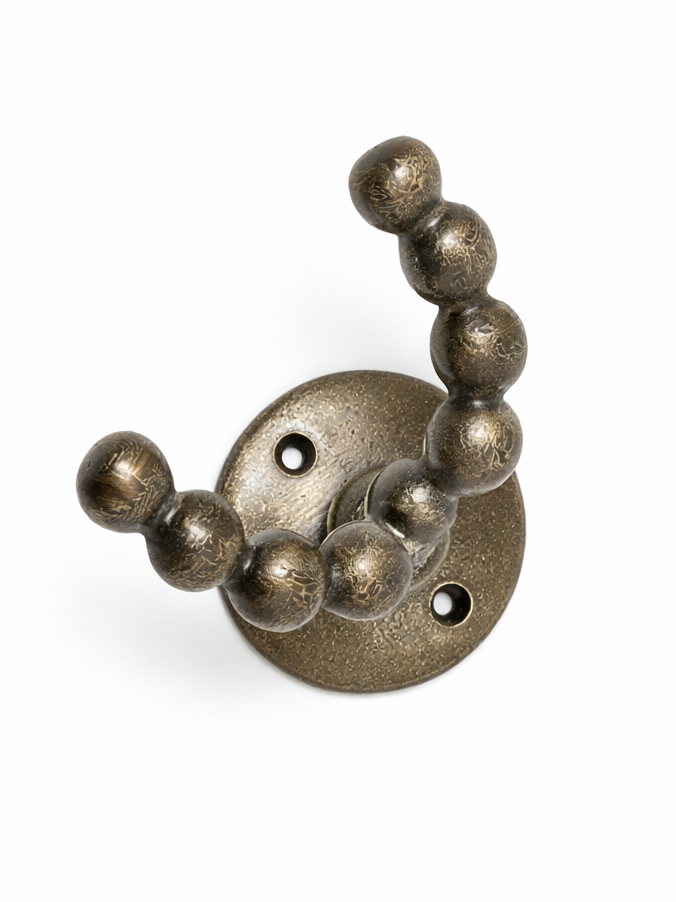 HEAVY-DUTY LUXURY BRASS WALL HOOK F48