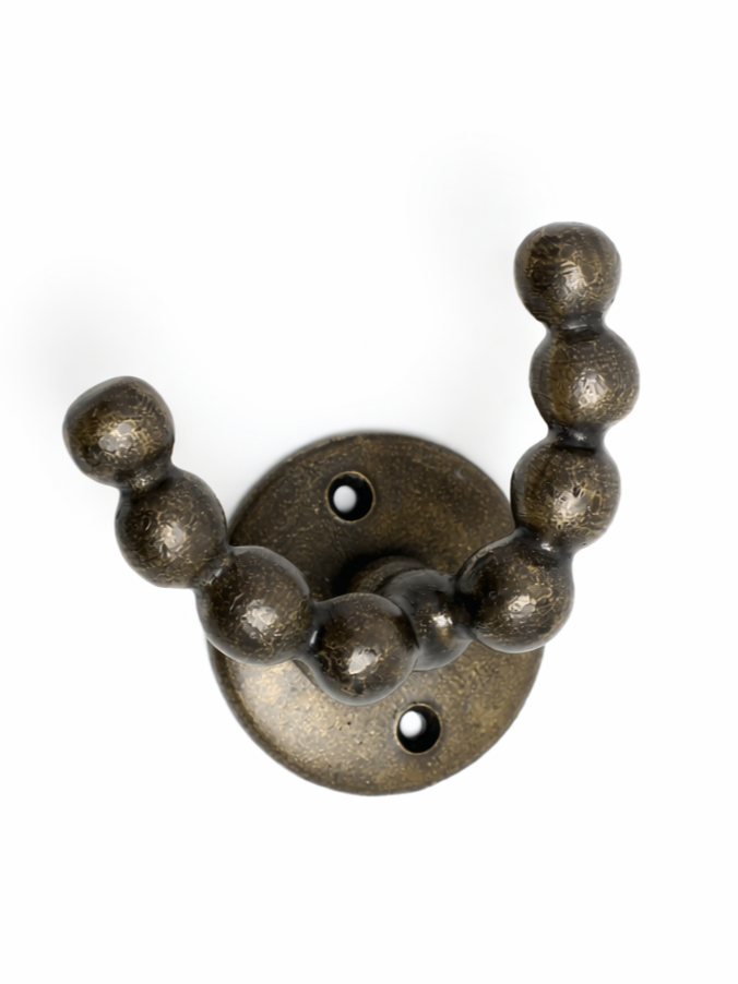 HEAVY-DUTY LUXURY BRASS WALL HOOK F48