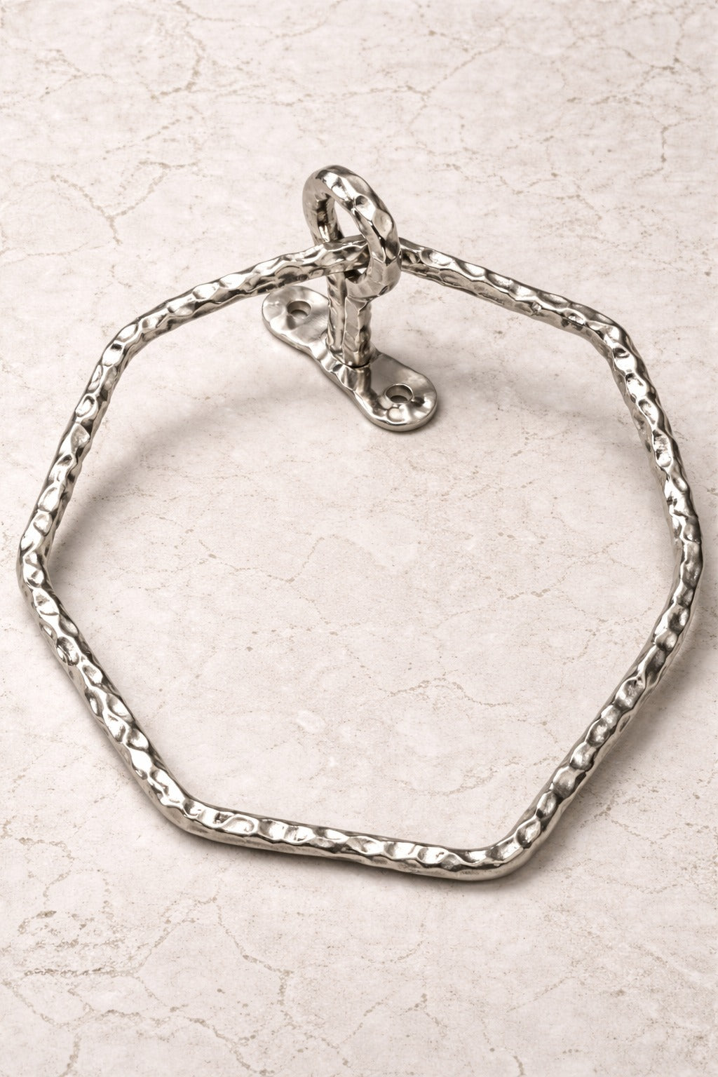 HEAVY DUTY LUXURY SOLID BRASS TOWEL RING F99