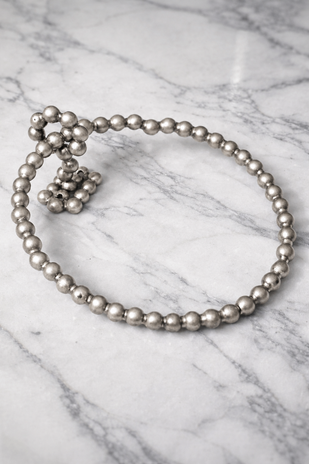 LUXURY SOLID BRASS PEARL TOWEL RING F101