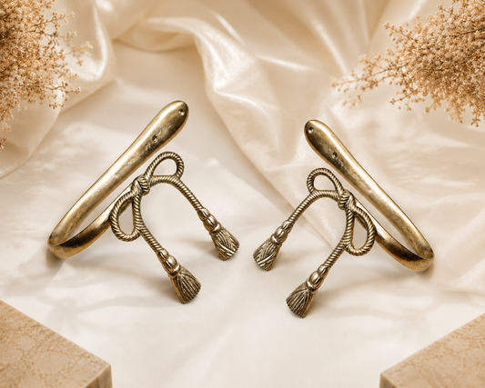 LUXURY SOLID BRASS ROPE CURTAIN TIE F121
