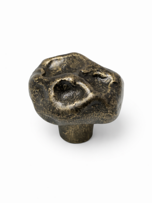 SOLID BRASS DRAWER & CABINET KNOB F53