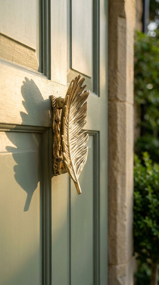 Solid Brass Door Knocker F123