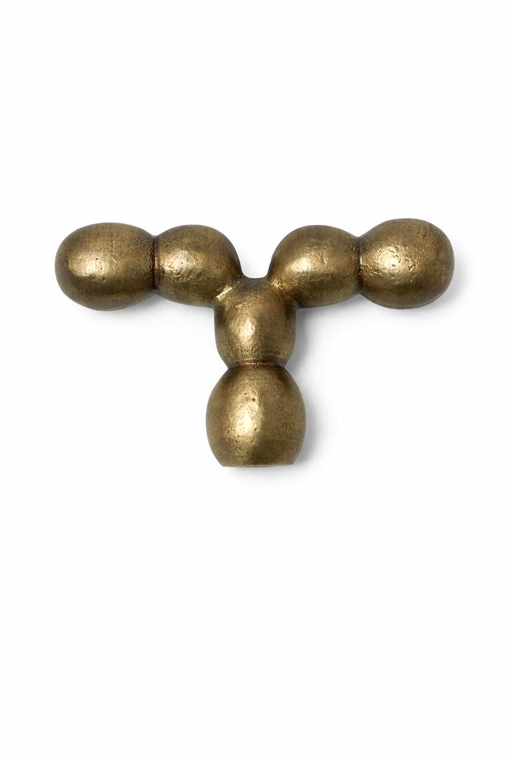 SOLID BRASS DRAWER & CABINET KNOB F65