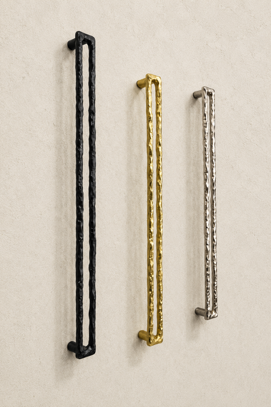 LUXURY SOLID BRASS TERATONE DRAWER & CABINET PULL F112-F117
