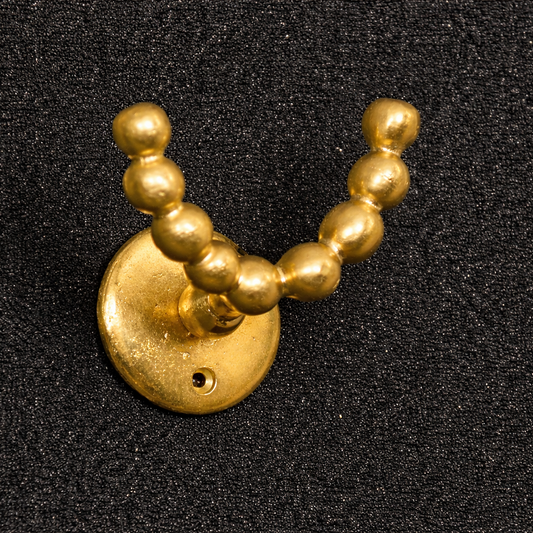 HEAVY-DUTY LUXURY BRASS WALL HOOK F48