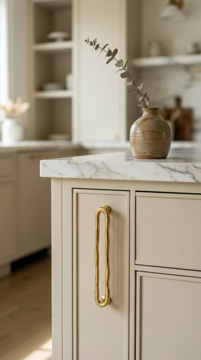 Luxury Solid Brass Drawer, Cabinet & Appliance Pull – F68-F73