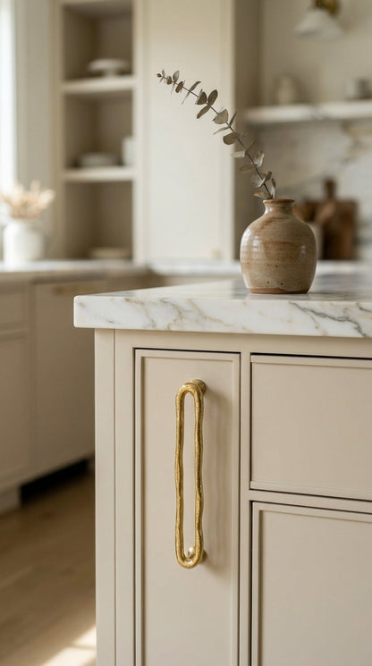 Luxury Solid Brass Drawer, Cabinet & Appliance Pull – F68-F73