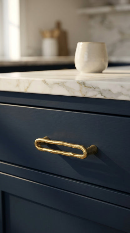 Luxury Solid Brass Drawer, Cabinet & Appliance Pull – F68-F73