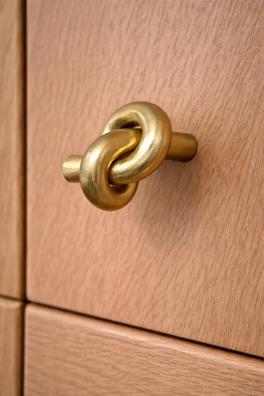 SOLID BRASS DRAWER & CABINET KNOB F61 & F62