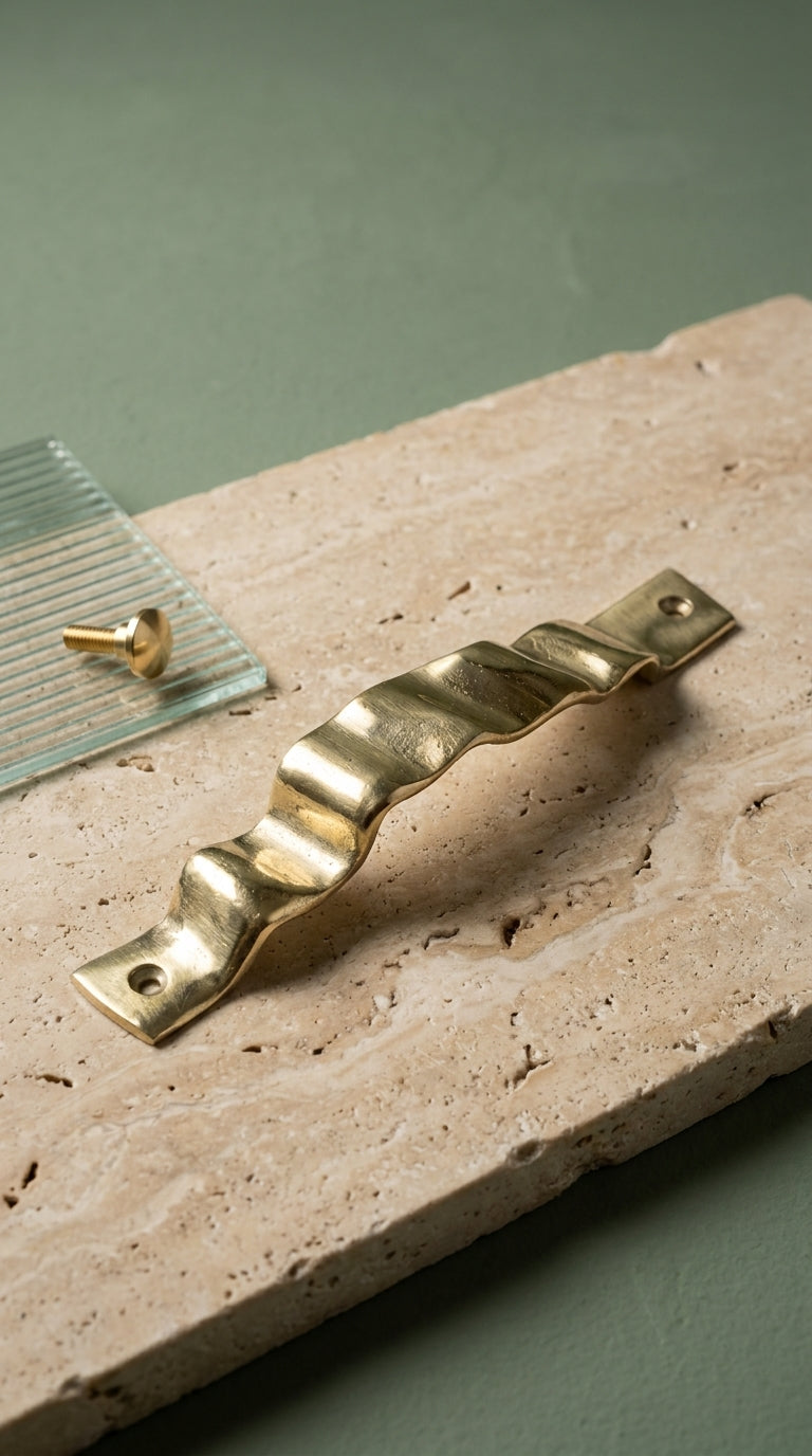 Brass Drawer and Cabinet Pull F141-F144