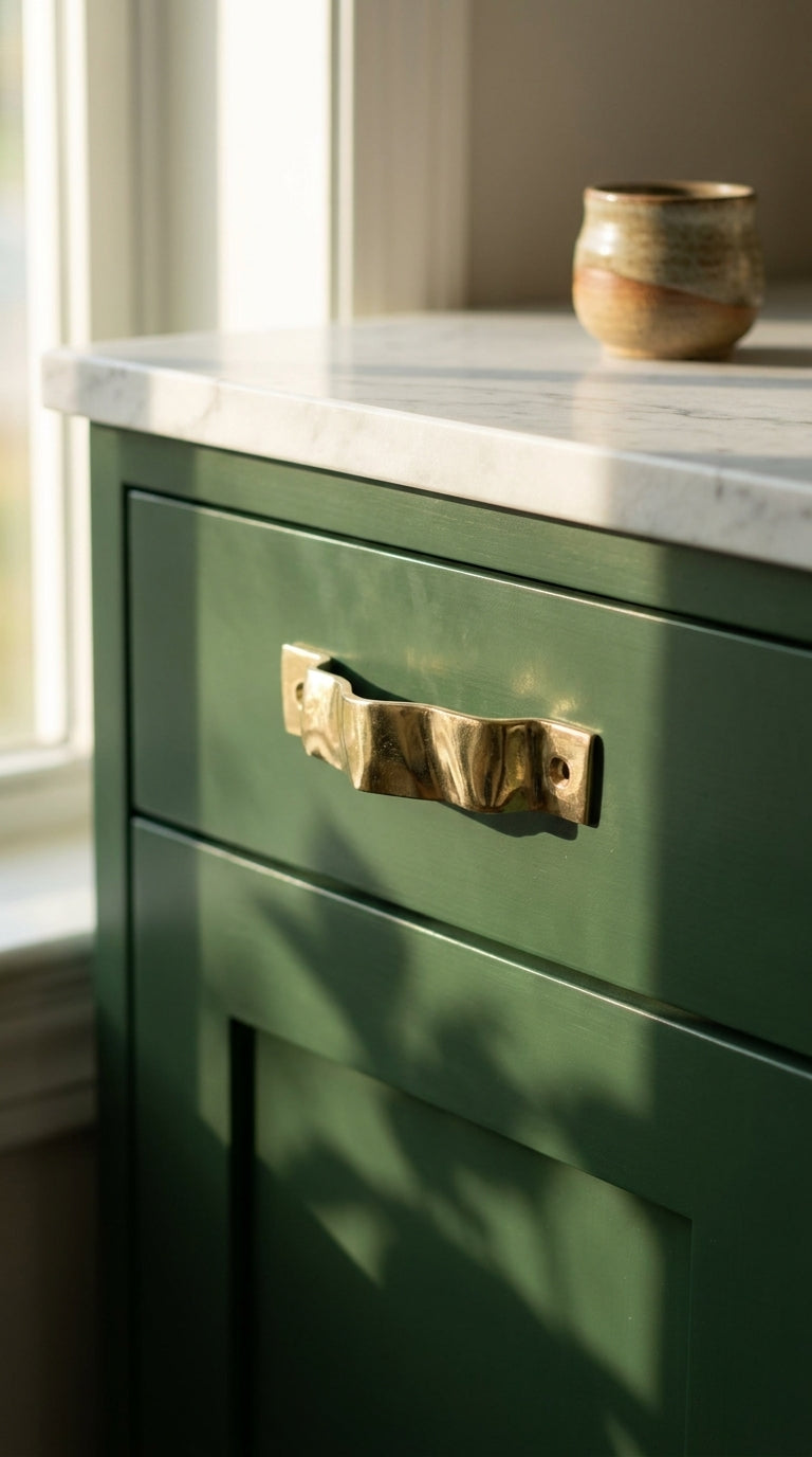 Brass Drawer and Cabinet Pull F141-F144