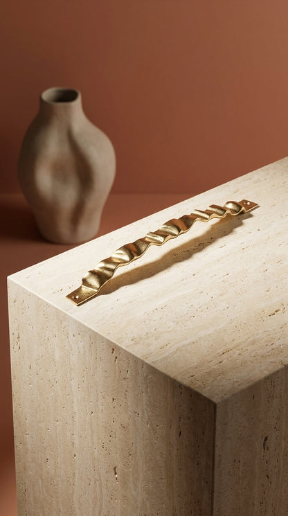 Brass Drawer and Cabinet Pull F141-F144
