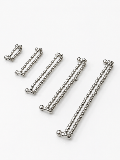 LUXURY PEARL SOLID BRASS DRAWER & CABINET PULL F133-F138