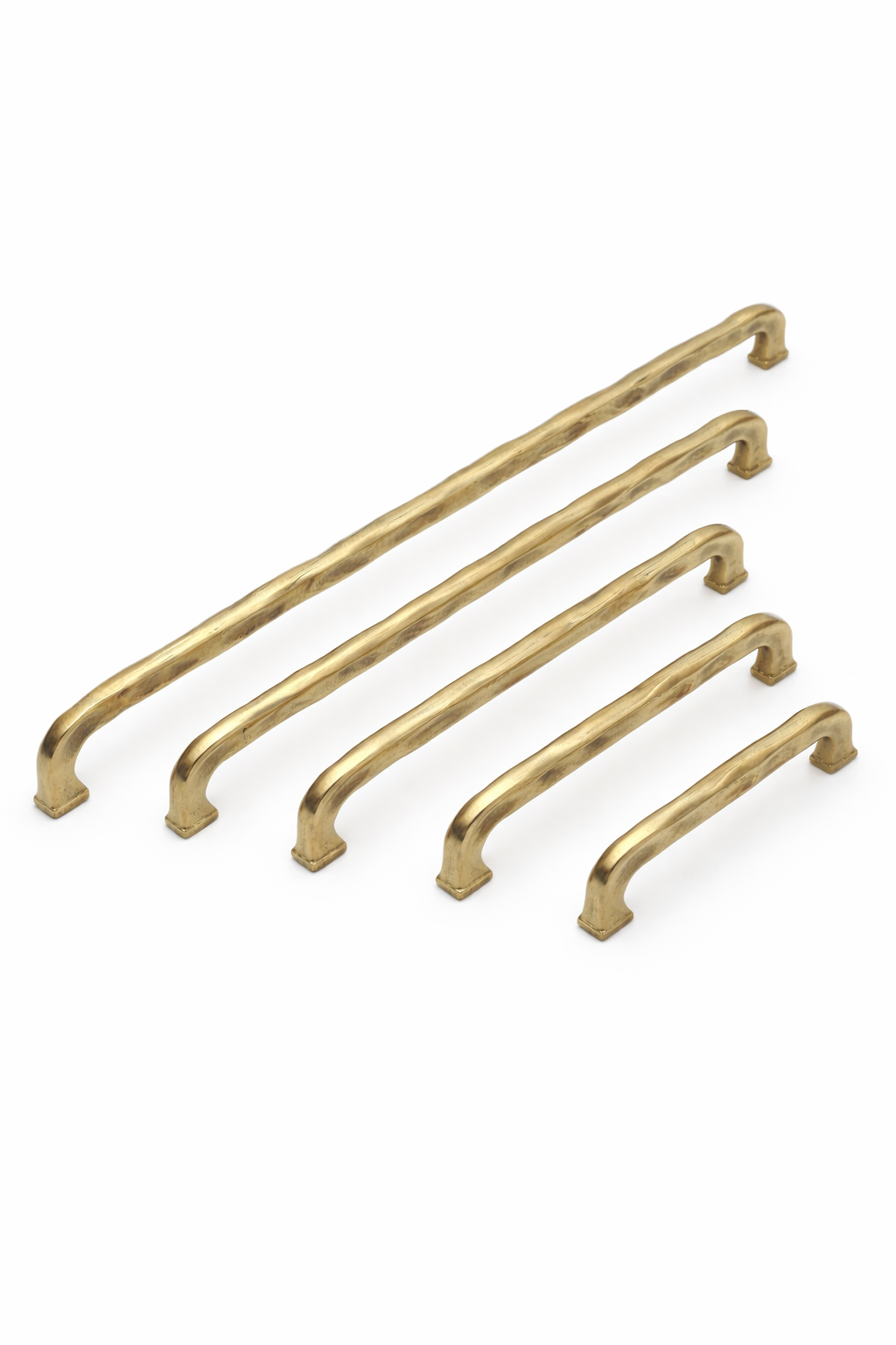 HAMMERED SOLID BRASS DOOR PULL