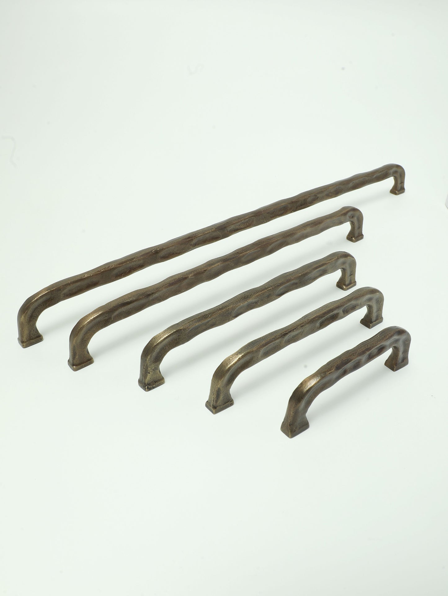 HAMMERED SOLID BRASS DOOR PULL