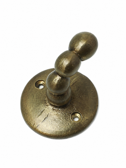 HEAVY-DUTY LUXURY BRASS WALL HOOK F47