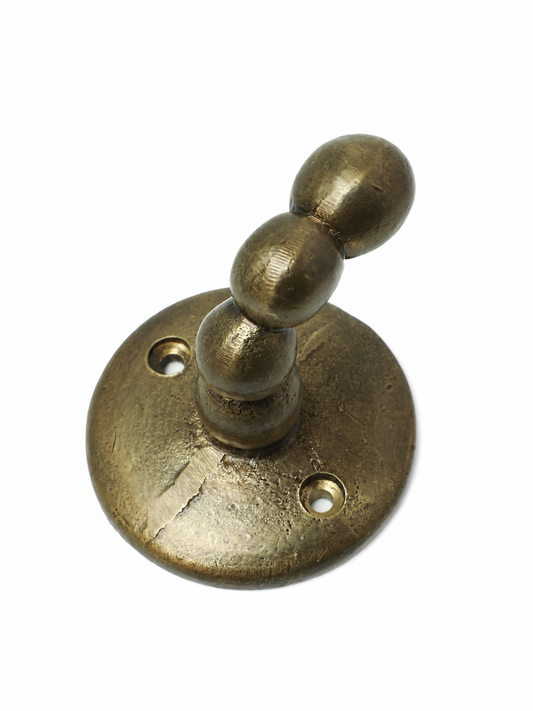 HEAVY-DUTY LUXURY BRASS WALL HOOK F47