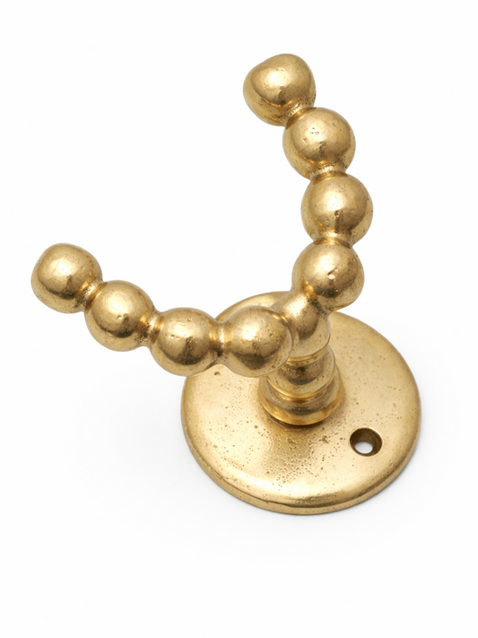 HEAVY-DUTY LUXURY BRASS WALL HOOK F48