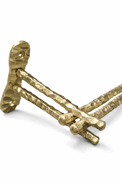 LUXURY SOLID BRASS TOILET PAPER HOLDER F109