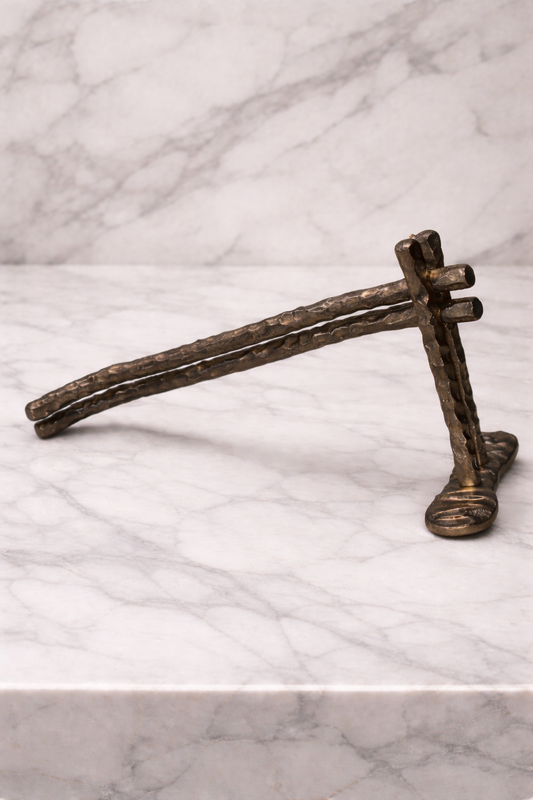 LUXURY SOLID BRASS TOILET PAPER HOLDER F109