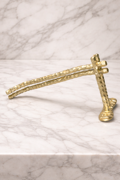 LUXURY SOLID BRASS TOILET PAPER HOLDER F109