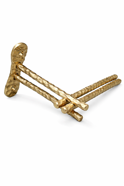 LUXURY SOLID BRASS TOILET PAPER HOLDER F109