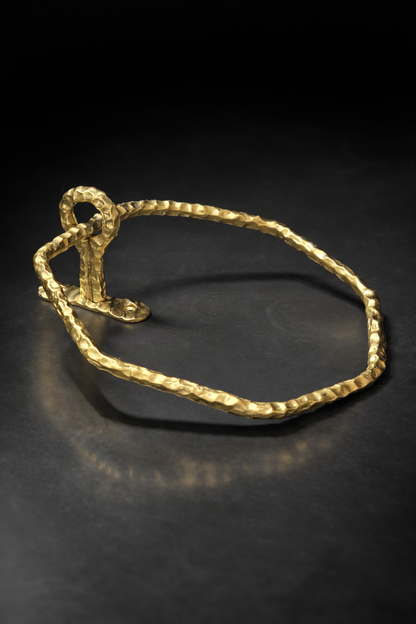 HEAVY DUTY LUXURY SOLID BRASS TOWEL RING F99
