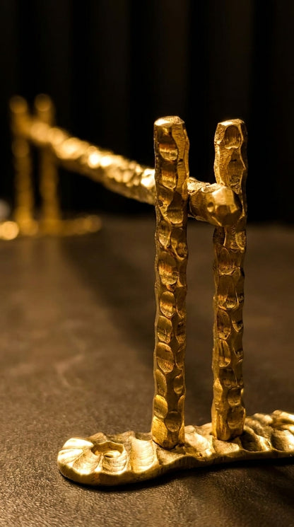 HEAVY DUTY LUXURY SOLID BRASS TOWEL BAR (24") F104