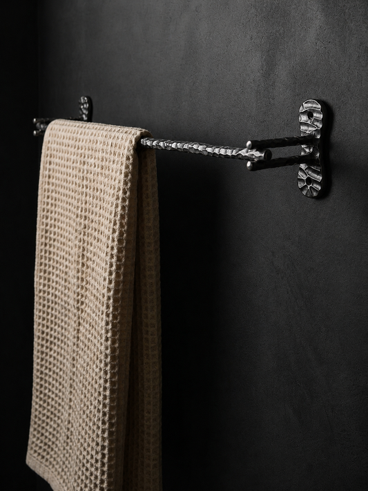 HEAVY DUTY LUXURY SOLID BRASS TOWEL BAR (24") F104