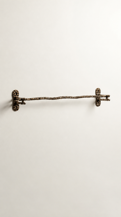 HEAVY DUTY LUXURY SOLID BRASS TOWEL BAR (24") F104