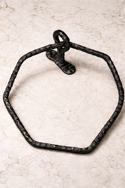 HEAVY DUTY LUXURY SOLID BRASS TOWEL RING F99
