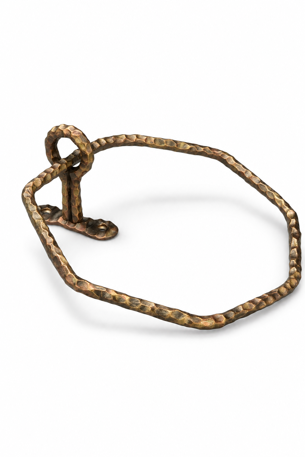 HEAVY DUTY LUXURY SOLID BRASS TOWEL RING F99