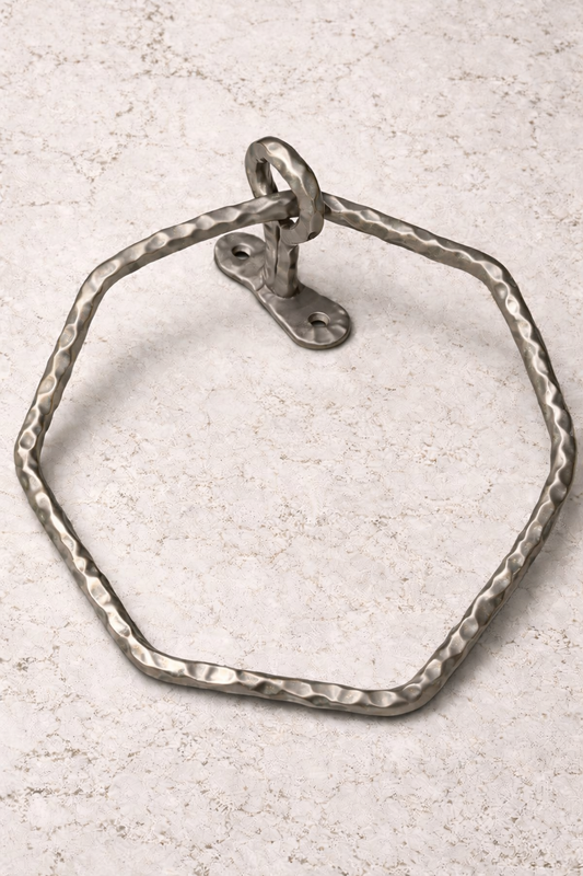 HEAVY DUTY LUXURY SOLID BRASS TOWEL RING F99