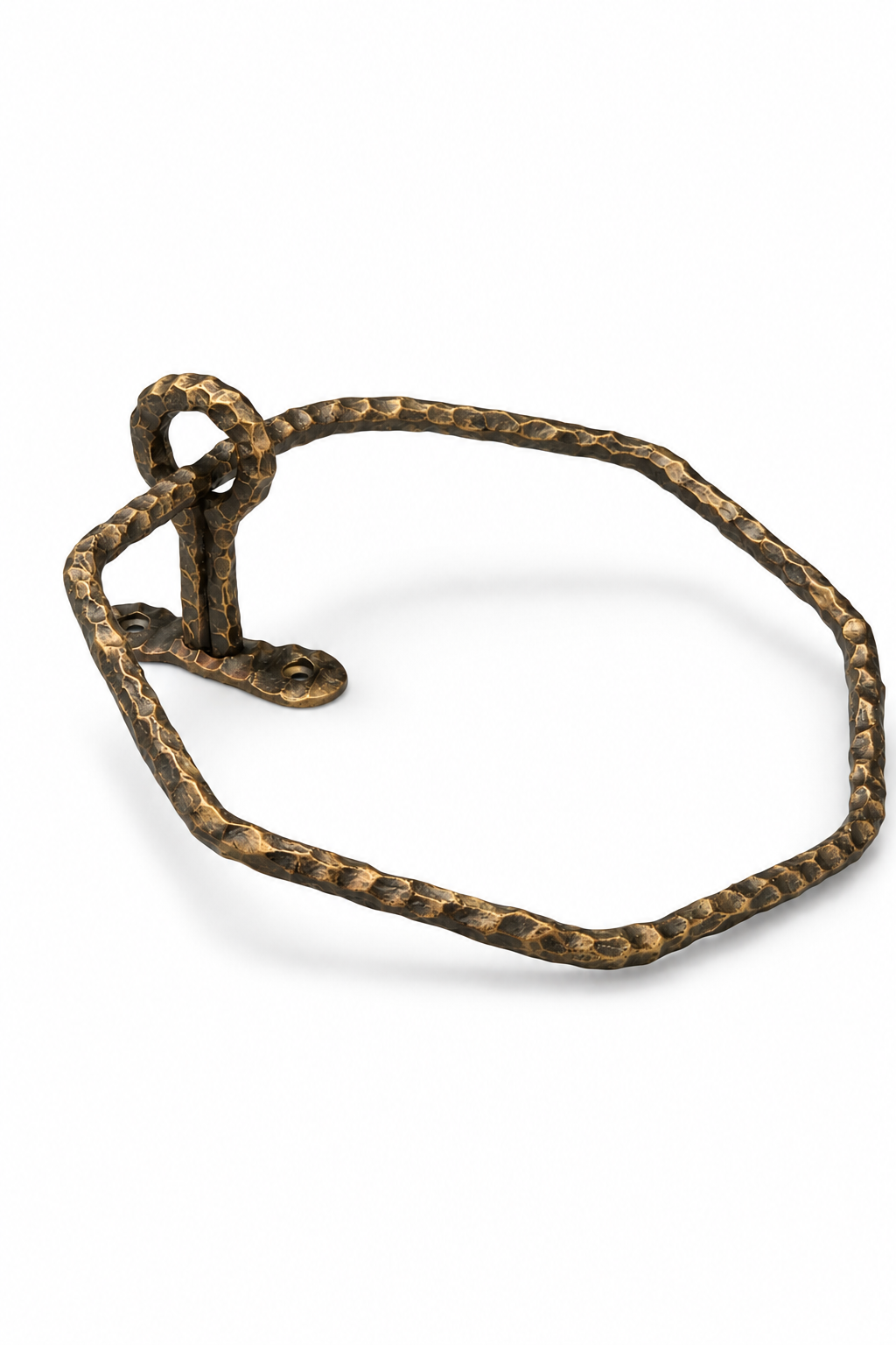 HEAVY DUTY LUXURY SOLID BRASS TOWEL RING F99