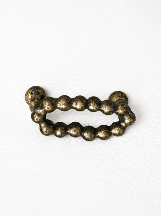 LUXURY PEARL SOLID BRASS DRAWER & CABINET PULL F133-F138