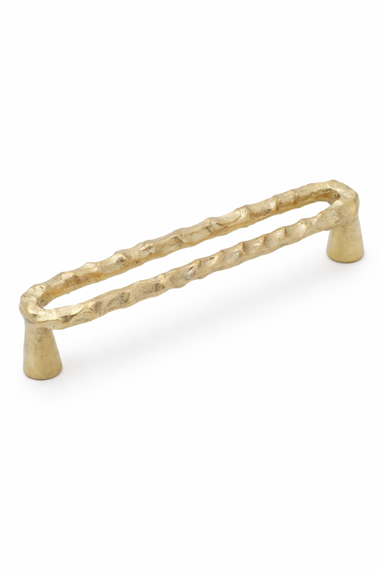 LUXURY LUSTONE SOLID BRASS DRAWER & CABINET PULL
