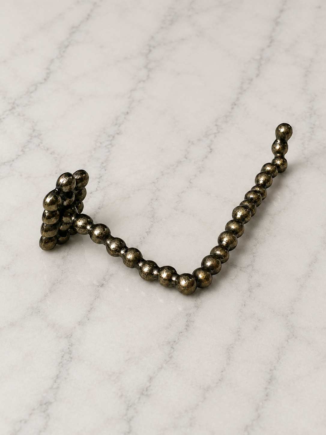 LUXURY SOLID BRASS PEARL TOILET PAPER HOLDER F110