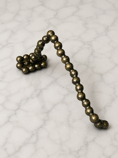 LUXURY SOLID BRASS PEARL TOILET PAPER HOLDER F110
