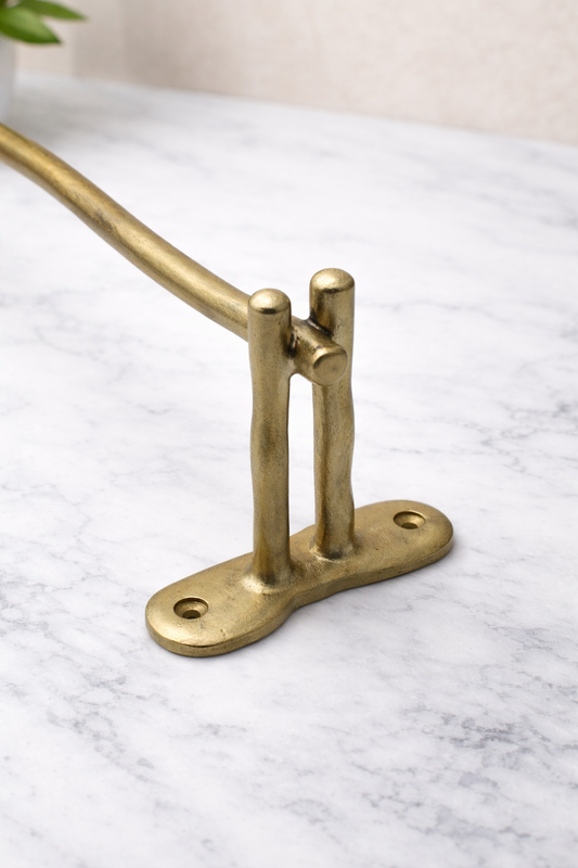 LUXURY SOLID BRASS TOWEL BAR (18") F103