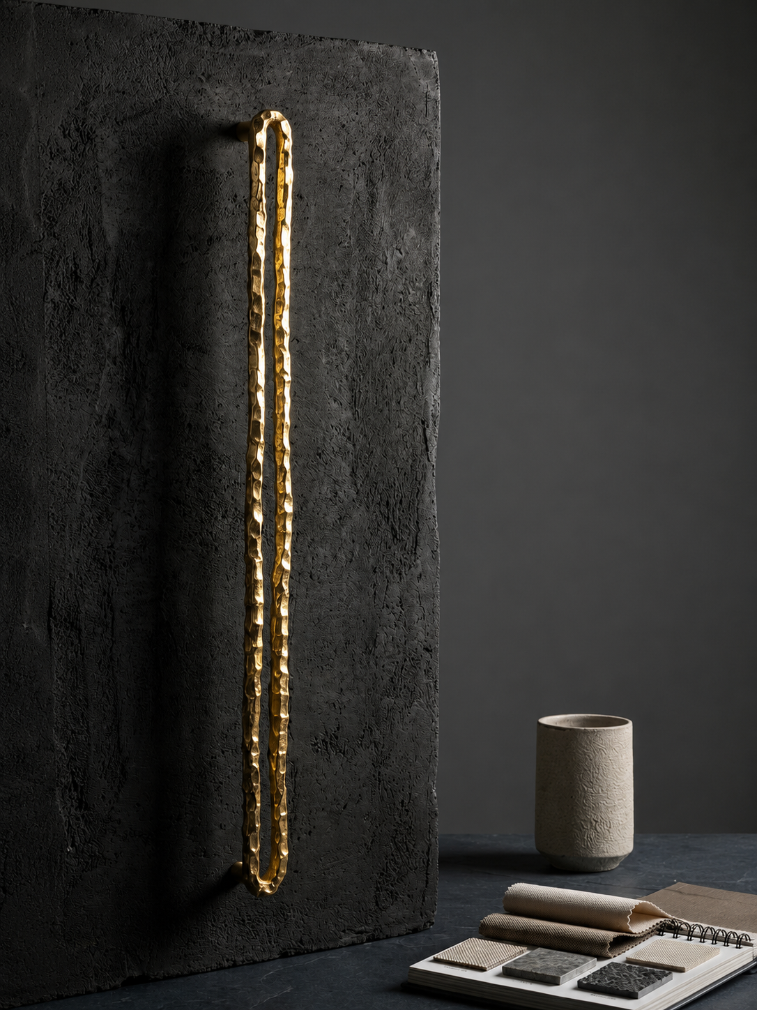 LUXURY LUSTONE SOLID BRASS DRAWER & CABINET PULL F74-F79