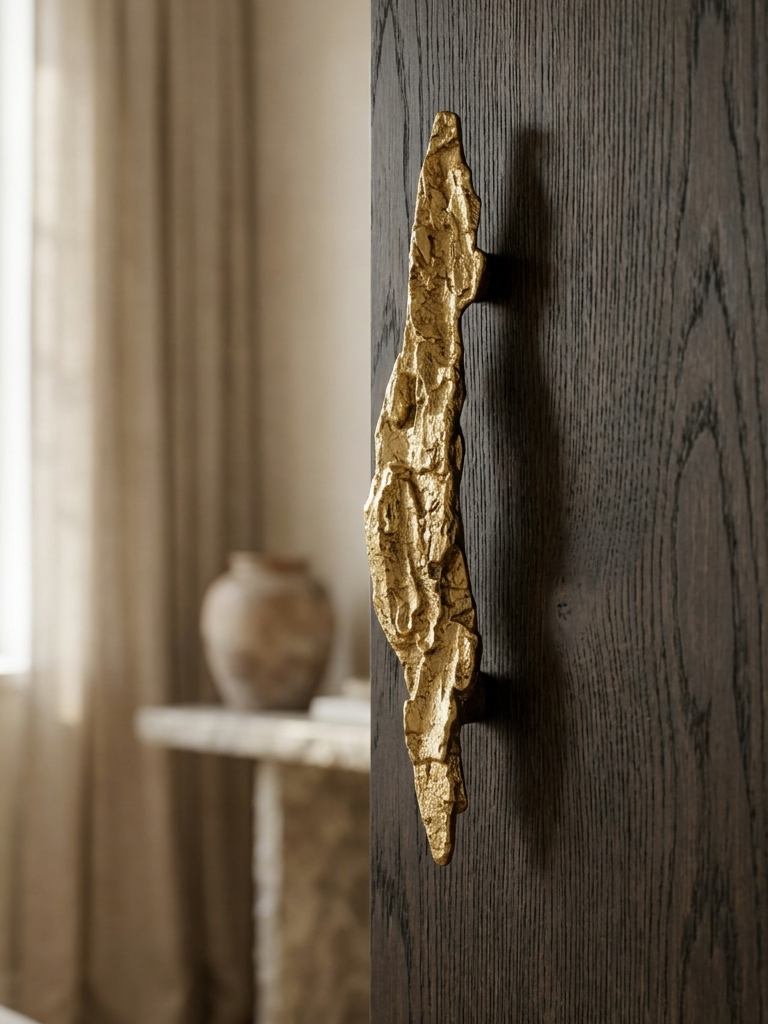 LUXURY SOLID BRASS DOOR PULL F18