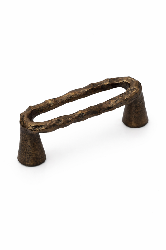 LUXURY LUSTONE SOLID BRASS DRAWER & CABINET PULL F74-F79