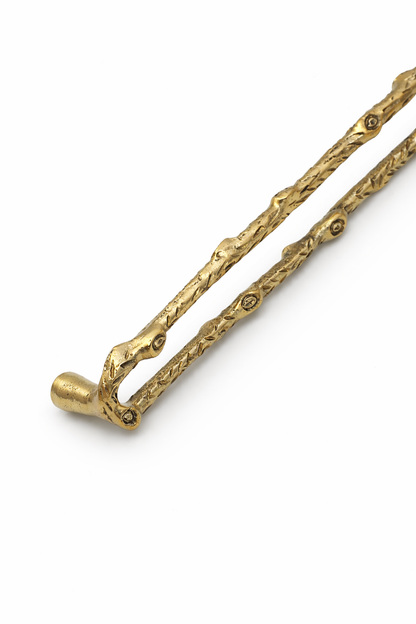 LUXURY TIMBATONE SOLID BRASS DRAWER & CABINET PULL F80-F85