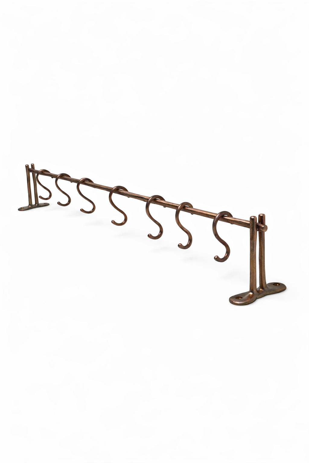 LUXURY SOLID BRASS KITCHEN BAR (24"+7 HOOKS) F125