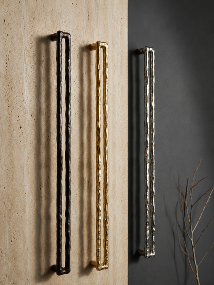 LUXURY SOLID BRASS TERATONE DRAWER & CABINET PULL F112-F117