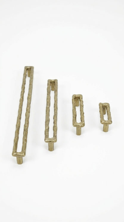 LUXURY SOLID BRASS TERATONE DRAWER & CABINET PULL F112-F117