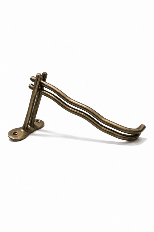LUXURY SOLID BRASS TOILET PAPER HOLDER F108
