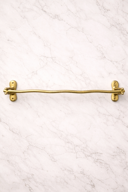 LUXURY SOLID BRASS TOWEL BAR (18") F103